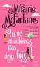 Mhairi McFarlane - Tu ne m'oublieras pas deux fois !.