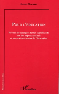 Pour l'éducation