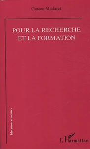 Pour la recherche et la formation
