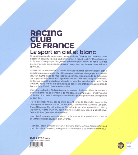 Racing Club de France. Le sport en ciel et blanc - Occasion