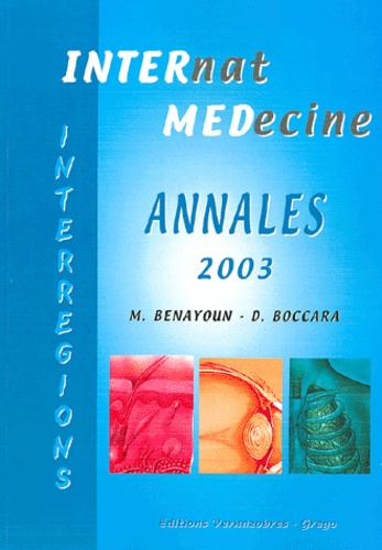 Michael Benayoun et David Boccara - Annales interégions 2003.