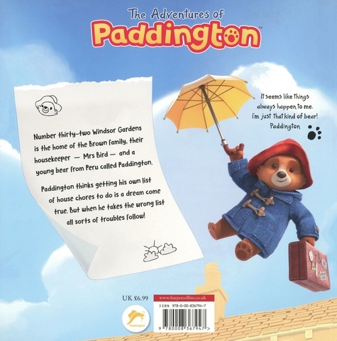 The Adventures of Paddington  The Wrong List