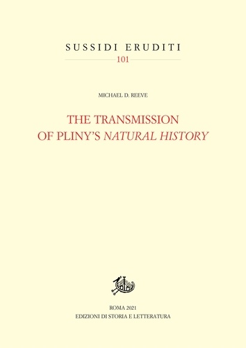 Michael D. Reeve - The Transmission of Pliny's Natural History.