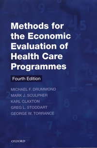 Methods for the Economic Evaluation of Health Care Programmes