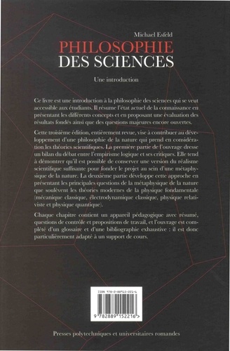 Philosophie des sciences. Une introduction 3e édition