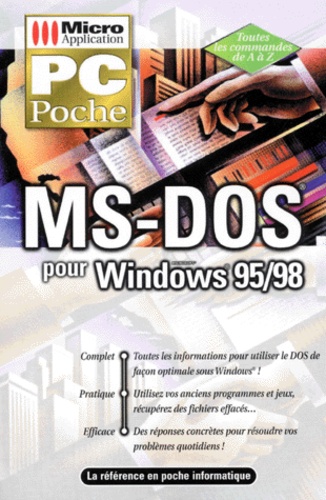 Michael Freihof et Ingrid Kürten - MS-DOS Windows 95-98 - Microsoft.