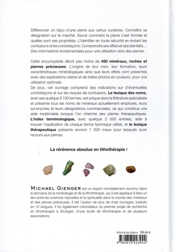 Encyclopédie des pierres thérapeutiques. De A (agate) à Z (zoïsite)