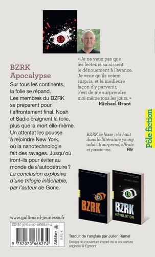 BZRK Tome 3 Apocalypse