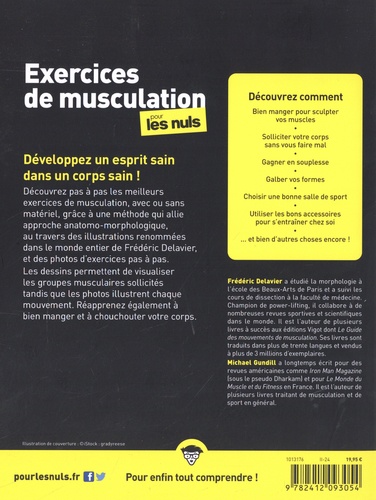 Exercices de musculation pour les Nuls 2e édition