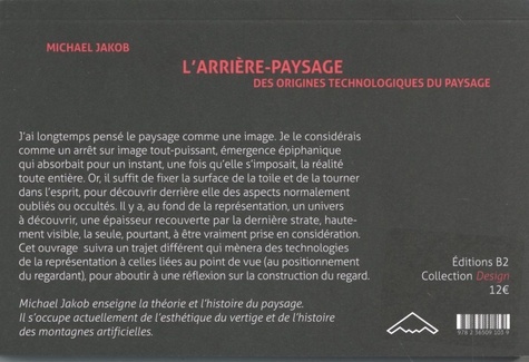 L'arrière-paysage. Des origines technologiques du paysage