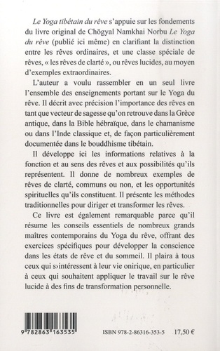 Le yoga tibétain du rêve. La route royale vers l'Eveil