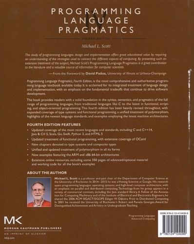 Programming Language Pragmatics 4th edition