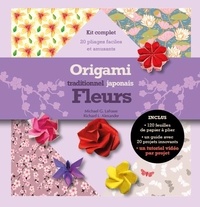 Michael Lafosse et Richard Alexander - Origami Traditionnels japonais - Fleurs - Kit complet avec un livret et 120 feuilles.