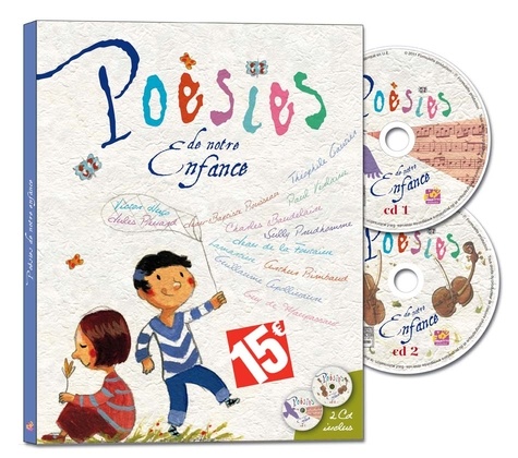 Michael Lonsdale et Delphine Rich - Poésies de notre enfance. 2 CD audio