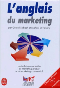 Michael O'Flaherty et Gérard Selbach - L'Anglais Du Marketing. Coffret Avec Un Livre Et Deux Cassettes.