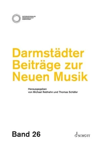 Contributions of new music from Darmstadt