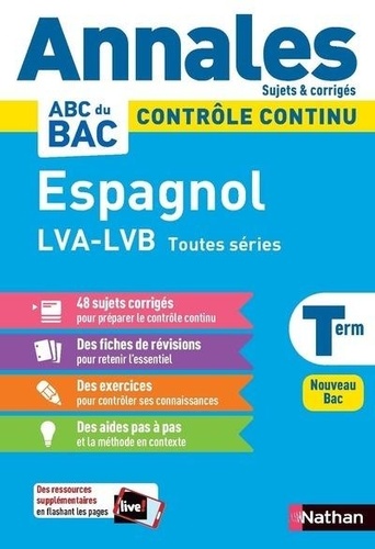 Espagnol LVA-LVB Tle toutes séries  Edition 2021