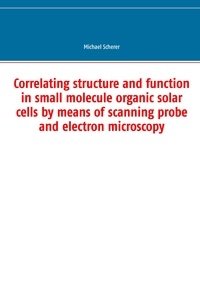 Michael Scherer - Correlating structure and function in small molecule organic solar cells by means of scanning probe and electron microscopy.