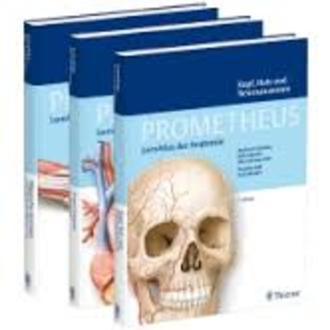 Michael Schünke et Erik Schulte - PROMETHEUS LernPaket Anatomie - Coffret en 3 volumes : Allgemeine Anatomie und Bewegungssystem ; Innere Organe ; Kopf, Hals und Neuroanatomie.