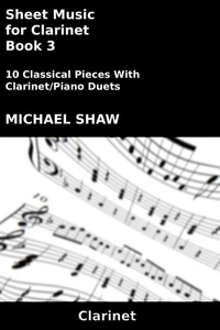 Sheet Music for Clarinet - Book 3