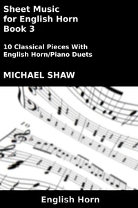 Sheet Music for English Horn - Book 3