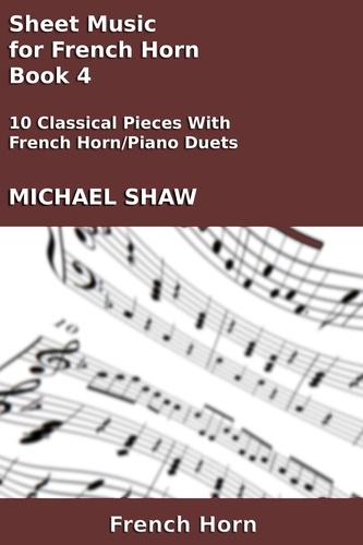  Michael Shaw - Sheet Music for French Horn - Book 4 - Brass And Piano Duets Sheet Music, #14.