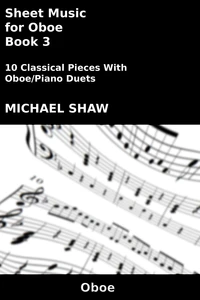 Sheet Music for Oboe - Book 3