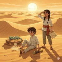 The Secret of the Shimmering Sands