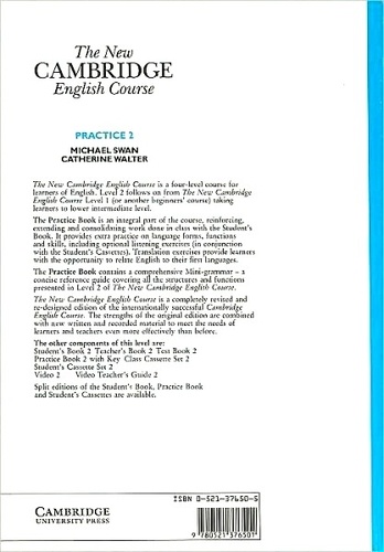 The New Cambridge English Course Practice 2. Without Key