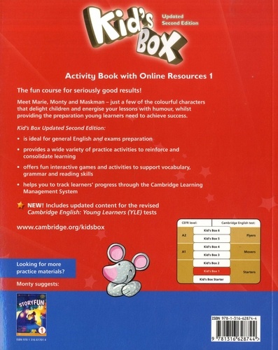 Kid's Box 1. Activity Book with Online Resources 2nd edition