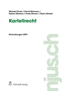 Kartellrecht, Entwicklungen 2019