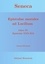 Seneca - Epistulae morales ad Lucilium - Liber IV Epistulae XXX-XLI. Latein/Deutsch