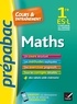 Michel Abadie et Martine Salmon - Maths 1re ES, L - Prépabac Cours & entraînement - cours, méthodes et exercices progressifs (première ES, L).