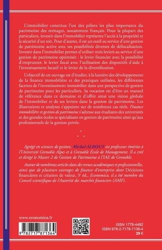 Finance immobilière & gestion de patrimoine 2e édition