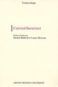 Michel Ballard et Lance Hewson - Correct / Incorrect.