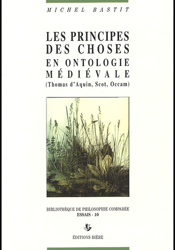 Les principes des choses en ontologie médiévale (Thomas d'Aquin, Scot, Occam)