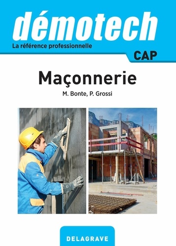 Démotech Maçonnerie CAP (2016)  Edition 2016