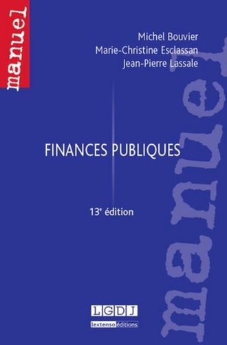 Finances publiques 13e édition
