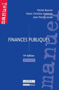 Michel Bouvier et Marie-Christine Esclassan - Finances publiques.