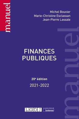 Finances publiques  Edition 2021-2022
