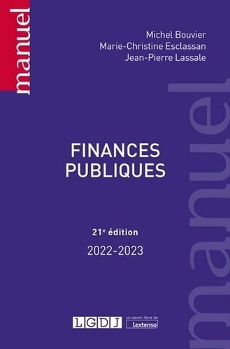 Finances publiques  Edition 2022-2023
