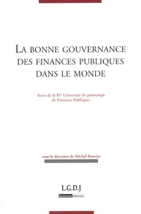 La bonne gouvernance des finances publiques dans le monde