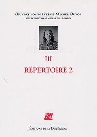 Michel Butor - Répertoire - Tome 2.