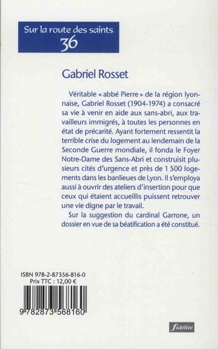 Gabriel Rosset (1904-1974). "Ne te dérobe pas à ton semblable"