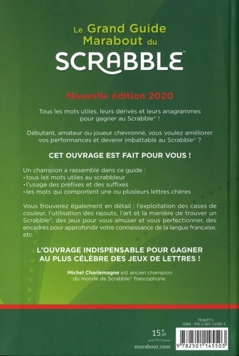 Le grand guide Marabout du Scrabble  Edition 2020