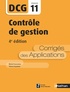 Michel Coucoureux et Thierry Cuyaubère - Contrôle de gestion DCG  11 - Corrigés des applications.