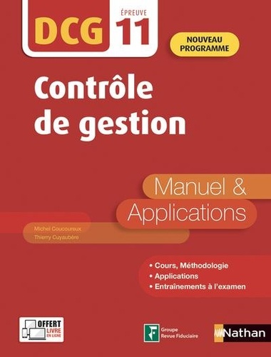 Contrôle de gestion DCG 11. Manuel & applications 5e édition