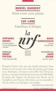 La Nouvelle Revue Française N° 621, Novembre 2016