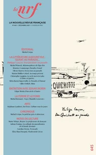 La Nouvelle Revue Française N° 645, décembre 2020