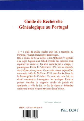 Guide de recherche généalogique au Portugal